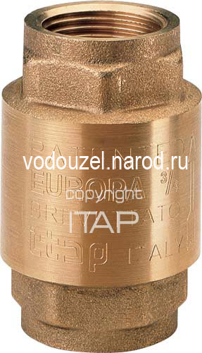 Обратный клапан муфтовый